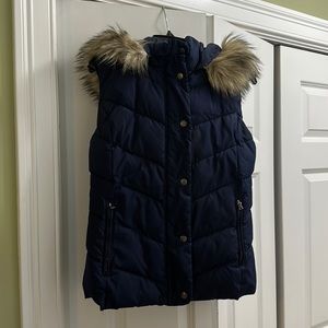 Gap Navy Blue Vest size small